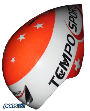 Klicke hier um das pons.ch Helmdesign von  - Triathlon im Detail anzusehen.