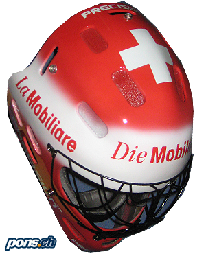 Klicke um das pons.ch Helmdesign von Swiss Unihockey - Nationalteam Schweiz im Detail anzusehen. Klicke um das pons.ch Helmdesign von - Nationalteam Schweiz im Detail anzusehen.