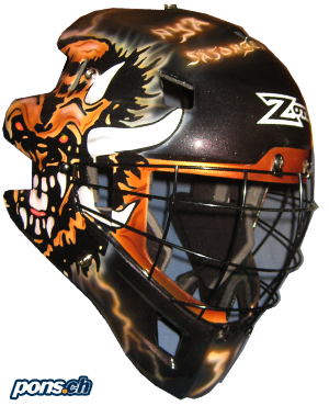 Klicke um das pons.ch Helmdesign von Bisso Fabio - Balrog Oilers im Detail anzusehen. Klicke um das pons.ch Helmdesign von - Balrog Oilers im Detail anzusehen.