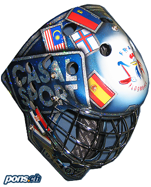 Klicke um das pons.ch Helmdesign von Droz Patrick - France Floorball im Detail anzusehen. Klicke um das pons.ch Helmdesign von - France Floorball im Detail anzusehen.