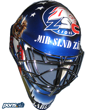Klicke um das pons.ch Helmdesign von Lüscher Fabian - ZSC Lions im Detail anzusehen. Klicke um das pons.ch Helmdesign von - ZSC Lions im Detail anzusehen.