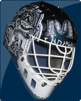 Manuel Sidler's custom airbrushed helmet, Reintal Gators Widnau