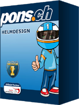 pons.ch - Motorsport Helmdesign